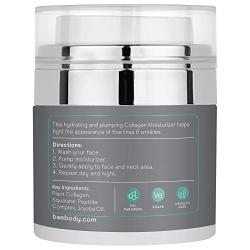 Baebody Collagen Face Cream for Anti-Aging, Advanced Skincare for a Youthful Complexion, Natural Organic and Non-GMO, Lightweight Facial Moisturizing Lotion, 1.7 Fl Oz