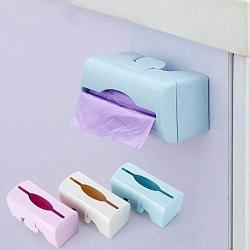 For Plastic - Trash Bags Storage Container 1 Pc Kitchen Gadgets Plastic Bag Storage Box Bathroom Organization Multi-purpose Wall-mounted