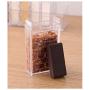 Seasoning Box 6pcs Kitchen Spice Jar Seasoning Box Kitchen Spice Storage Bottle Jars Transparent Salt And Pepper Cumin Powder