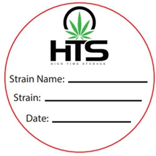 High Time Storage Label 12 Pack