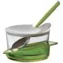 BUGATTI - FORMAGGIERA C/6 pcs. Table spoon"Glamour" Verde BUGATTI - FORMAGGIERA C/6 pcs. Table spoon"Glamour" Verde