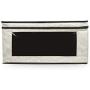 DII Red Wine Glass Storage Bin with Removable Insert for Protecting or Transporting Glasses or China - Damask
