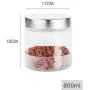 Sealed Glass Storage Jar Kitchen Food Grains Storage Bottle Tea Milk Powder Coffee Frosted Glass Seal Storage Cans DELICATEWNN (Capacity : 800ML1) Sealed Glass Storage Jar Kitchen Food Grains Storage Bottle Tea Milk Powder Coffee Frosted Glass Seal Storage Cans DELICATEWNN (Capacity : 800ML1)