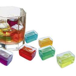 Contento 4028126002353 Eiswürfel Freeze It Glass Ice Cube, One Size, Multicolor