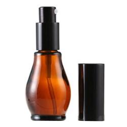 2PCS 30ml 1oz Empty Glass Airless Vacuum Lotion Emulsion Dispenser Face Cream Pump Bottles Container Makeup Cosmetic Travel Body Wash Bottle