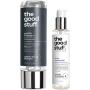 The Good Stuff Sulfate Free and Vegan Shampoo and Frizz Control Leave-In No-Rinse Conditioner Kit, For Dry and Frizzy Hair, 7.7 oz and 3.2 oz