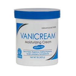 Vanicream Moisturizing Skin Cream with Pump Dispenser Plus Bonus Jar Combo Pack, 1 Pound Each