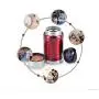 Stainless King 16 Ounce Food Jar with Folding Spoon, Cranberry (Red) Stainless King 16 Ounce Food Jar with Folding Spoon, Cranberry (Red)