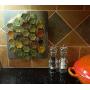 Gneiss Spice Medium Stainless Wall Plate Base for Magnetic Spice Jars, 10x12 Inches (Jars Not Included)