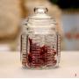 230Ml Mini Clear Glass Jar Small Glass Jars And Lids Glass Candy Tea Coffee Sugar Candy Storage Bottles & Jars Canisters,4