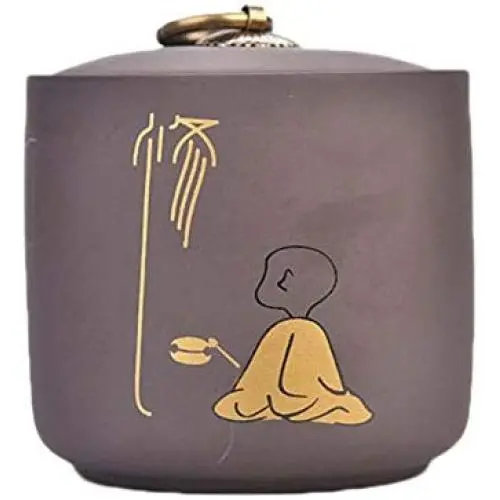 Ceramic Tea Storage Container Kitchen Storage Canister Jar for Candy Coffee - 9 x 10.5 cm/3.5 x 4.1 inches - 15 Ceramic Tea Storage Container Kitchen Storage Canister Jar for Candy Coffee - 9 x 10.5 cm/3.5 x 4.1 inches - 15