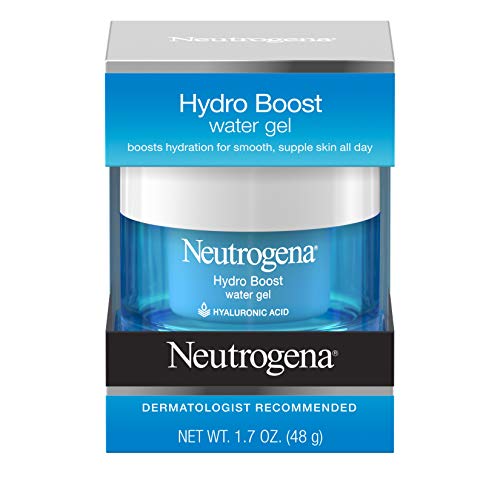 Neutrogena Hydro Boost Hyaluronic Acid Hydrating Water Face Gel Moisturizer for Dry Skin, 1.7 fl. oz (Pack of 2)