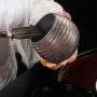Glasbehälter, Tee-Tüten, Kaffee, Süßigkeitenbehälter, Haushalt Dichtung Keramik, Kleiner Tank Retro Chinesisch, Mini Tragbarer Weckvasen (Größe: S)