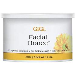 GiGi Facial Honee Hair Removal Wax for Delicate Skin, 14 oz