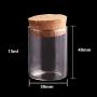 24Pcs 15Ml Size 3040Mm Test Tube With Cork Stopper Spice Bottles Container Jars Vials Diy Craft