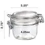 Bormioli Rocco Fido Clear Jar, 4.25 Oz. Bormioli Rocco Fido Clear Jar, 4.25 Oz.