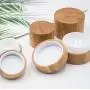 2 Pots de 50ml/1.7oz Remplissables en Bois de Bambou et Liner pour Crèmes Visages, Pots, Boîtes Contenants pour Cosmétiques 2 Pots de 50ml/1.7oz Remplissables en Bois de Bambou et Liner pour Crèmes Visages, Pots, Boîtes Contenants pour Cosmétiques
