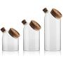 European Glass Storage Tank Food Storage Bottle Nuts Tank Can Kitchen Box Container Sealed Jar With Lid Home Ornaments Decoration,3
