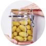 Glass Sealed Jars, Kitchen Household Grain Storage Tanks, Storage Jam/Honey/Coffee/Pasta