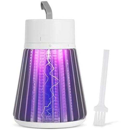 BUZZBGONE Zap – Elektrischer Mückenvernichter für Drinnen | Funk-UV-Killer für Mücken, Insekten, Fliegen und Fliegenpilz | Tragbarer Zapper für Drinnen und Terrassen | Elektronische Glühbirnensonde inklusive