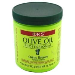 Ors Olive Oil Creme Relaxer Normal 18.75 Ounce Jar (555ml) (2 Pack)