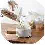 Plastic Cereal Dispenser Storage Box Kitchen Food Grain Rice Container Nice Storage Jars Portable Home Tool 1500ml /1000ml,L