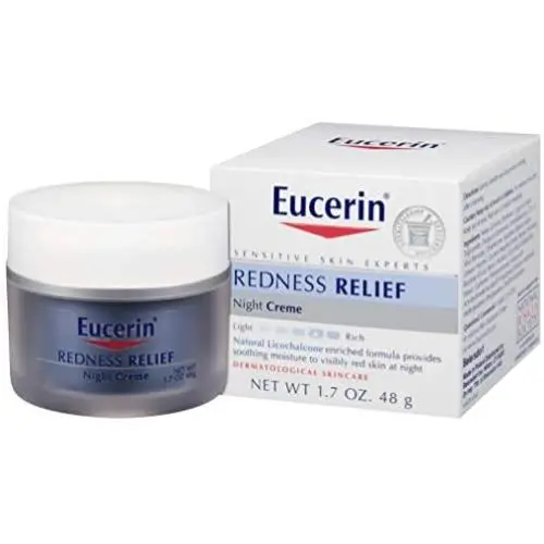 Eucerin Redness Relief Night Creme - Gently Hydrates To Reduce Redness-Prone Skin At Night - 1.7 oz Jar Eucerin Redness Relief Night Creme - Gently Hydrates To Reduce Redness-Prone Skin At Night - 1.7 oz Jar