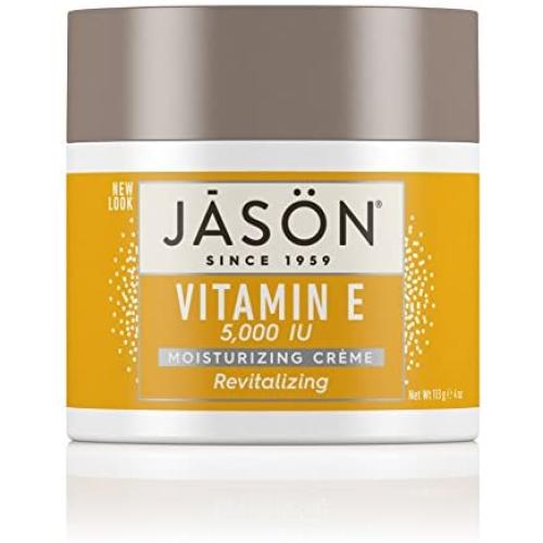 JASON Revitalizing Vitamin E 5,000 IU Moisturizing Crème, 4 Ounce Container