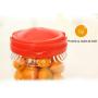Portable sealed glass storage jars food grains for honey candy dried fruit snacks storage dispenser Containers (Size : 1500ml)