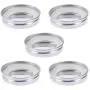 Vosarea 10PCS Bocal en Verre avec Joints Silicones Étanches, Caps Sécurisés (Argent) Vosarea 10PCS Bocal en Verre avec Joints Silicones Étanches, Caps Sécurisés (Argent)