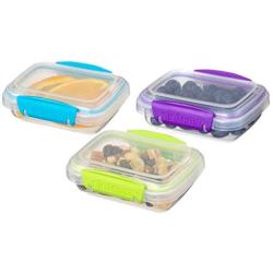 Quicker Defrost- Reusable Freezer Containers with Lids Set of 4