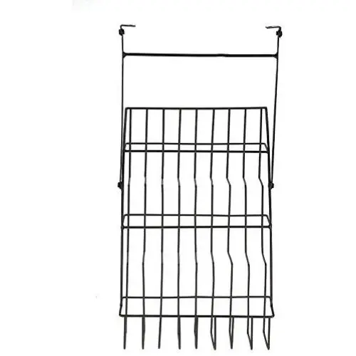 Étagère de rangement pour épices, 3 niveaux en fer peint, avec bocaux, idéale pour la cuisine, 10 x 9.02 x 14.49 pouces (Couleur: Noir) Étagère de rangement pour épices, 3 niveaux en fer peint, avec bocaux, idéale pour la cuisine, 10 x 9.02 x 14.49 pouces (Couleur: Noir)