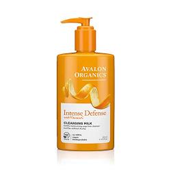 Avalon Organics Intense Defense Cleansing Milk, 8.5 oz.