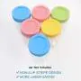 Lot de 16 Couvercles en Plastique Colorés Réguliers pour Bocal Mason avec Anneaux de Joint – Caps pour Conservation Alimentaire Bocal Mason Ball Jars Lot de 16 Couvercles en Plastique Colorés Réguliers pour Bocal Mason avec Anneaux de Joint – Caps pour Conservation Alimentaire Bocal Mason Ball Jars