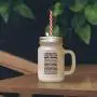 Black Christmas Rules Trim Tree Build Snowman Sing Carols Frosted Glass Mason Jar With Straw Black Christmas Rules Trim Tree Build Snowman Sing Carols Frosted Glass Mason Jar With Straw