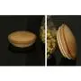 BESTONZON Mushroom Shape Glass Jar with Airtight Seal Bamboo Lid Grain Canister Sealed Food Storage Container for Loose Tea Coffee Bean Cookies(800ml) BESTONZON Mushroom Shape Glass Jar with Airtight Seal Bamboo Lid Grain Canister Sealed Food Storage Container for Loose Tea Coffee Bean Cookies(800ml)