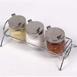 Mini Spice Jars Kitchenware set seasoning bottle creative spoon spoon box