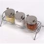 Mini Spice Jars Kitchenware set seasoning bottle creative spoon spoon box