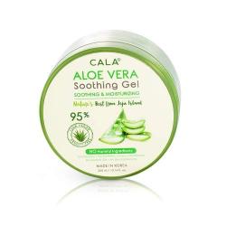 Cala Aloe vera moisturizing & soothing gel jar 10.14 fluid ounce, 10.14 Fl Ounce