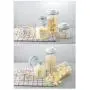 Contenant Alimentaire Étanches ALXDR POP, Doseur de Formule, Boîte en Verre Claire BPA Free pour Céréales, Snacks, 1400ml Contenant Alimentaire Étanches ALXDR POP, Doseur de Formule, Boîte en Verre Claire BPA Free pour Céréales, Snacks, 1400ml