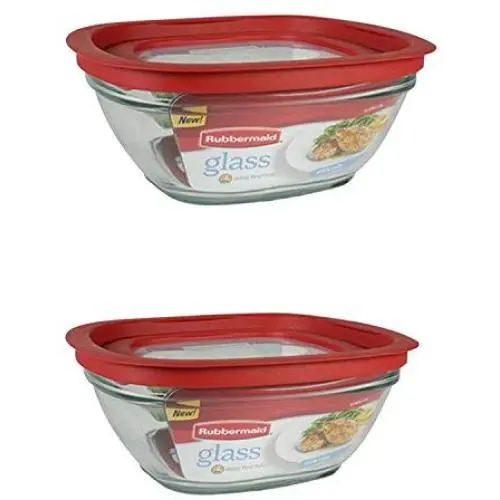 8C GLASS FOOD STORAGE (PACK OF 2) 8C GLASS FOOD STORAGE (PACK OF 2)