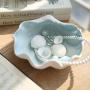 | Storage Bottles & Jars | 1 Piece Ceramic Storage Box Craft Shell Jewelry Organizer Desk Accessory Ashtray Home Decoration | by HUDITOOLS | 1 PCs