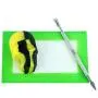Ensemble de Moulage à Cire TOPJAR (Série Crâne) – Jaune/Noir Antiadhésif – Pot en Silicone 15ml & Petit Mat Vert & Outil de Sculpture Chacun Ensemble de Moulage à Cire TOPJAR (Série Crâne) – Jaune/Noir Antiadhésif – Pot en Silicone 15ml & Petit Mat Vert & Outil de Sculpture Chacun