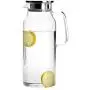 Cupwind 68 oz Borosilikat Glas Heiße/Kalte Wasserkanne mit Edelstahl-Siebdeckel