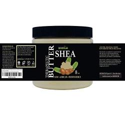 GreenIVe - 100% Pure Shea Butter - Raw - Exclusively on Amazon (8 Ounce Jar)