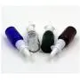Bouteilles de pulvérisation nasales en verre ambrées 3 pièces 5ml Remplissage portable pour échantillons de voyage, aromathérapie, parfum, pot de conteneur pour eau salinique médicale.