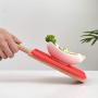Rodri Essentials Extra Long Professional Silicon Kitchen Oven Mitts with Quilted Liner. (RED)