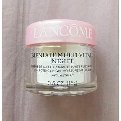 Bienfait Mult-Vital Night High Potency Moisturing Cream Vita nutri 8-0.5 oz(15g)