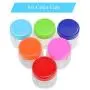 NAQIFU 16 Pack Colored Plastic Mason Jar Lids with 8 Regular Mouth 70mm & 8 Wide Mouth 86mm Recyclable Plastic Storage Caps for Ball Kerr Jar Lids