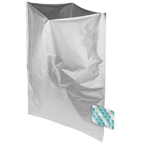 10 Dry-Packs 5 Gallon Mylar Bags and 10-2000cc Oxy-Sorb Oxygen Absorbers for Dried Dehydrated and Long Term Food Storage